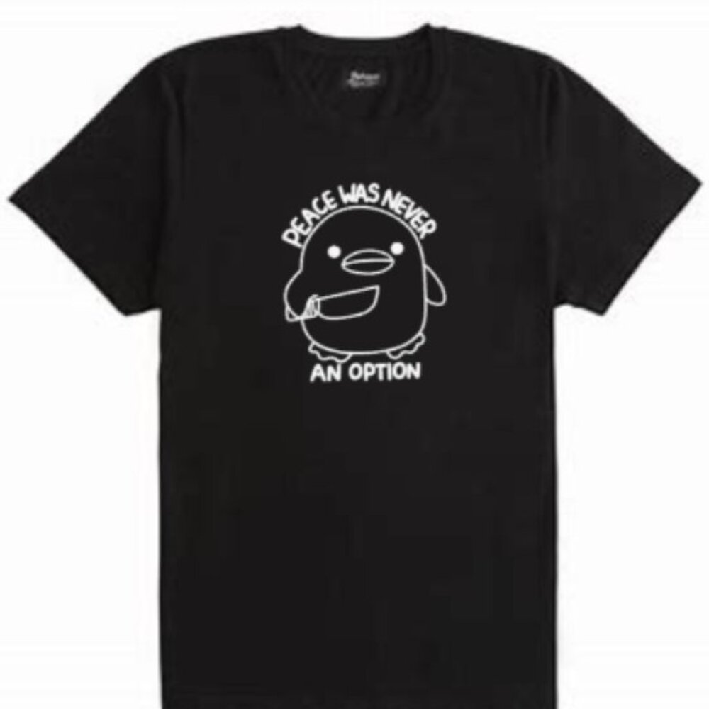 Unisex Peace Was Never An Option crew neck t-shirt
